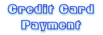 payment by credit card via PayPal